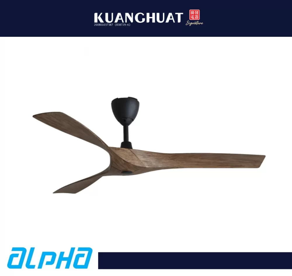 [PRE-ORDER 7 DAYS] ALPHA 56" ALKOVA Series Ceiling Fan AXIS-3B/56