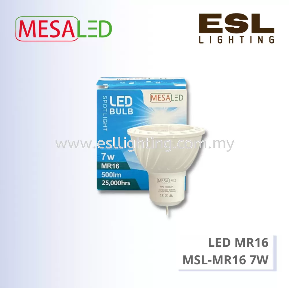 MESALED LED MR16 7W - MSL-MR16 7W