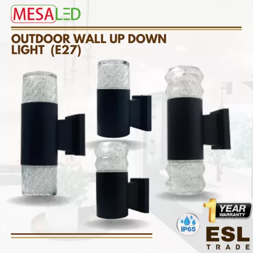 MESALED OUTDOOR WALL UP DOWN LIGHT - E S L Lighting (M) Sdn. Bhd.