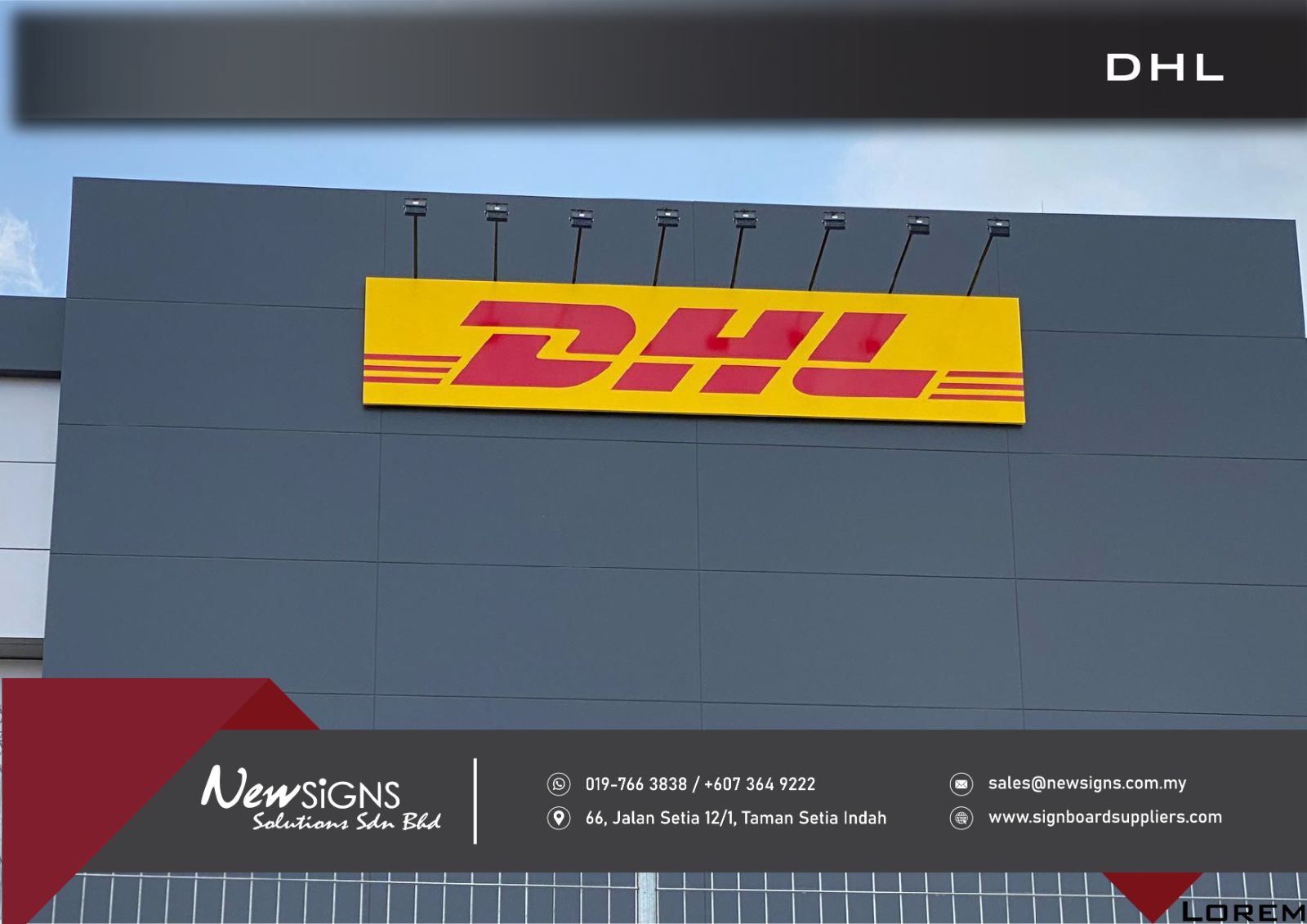 DHL - Alum Box Up Spray Paint 1
