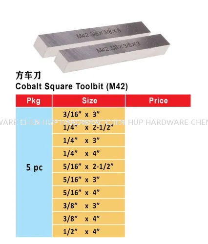 Cobalt Square Toolbit (M42)