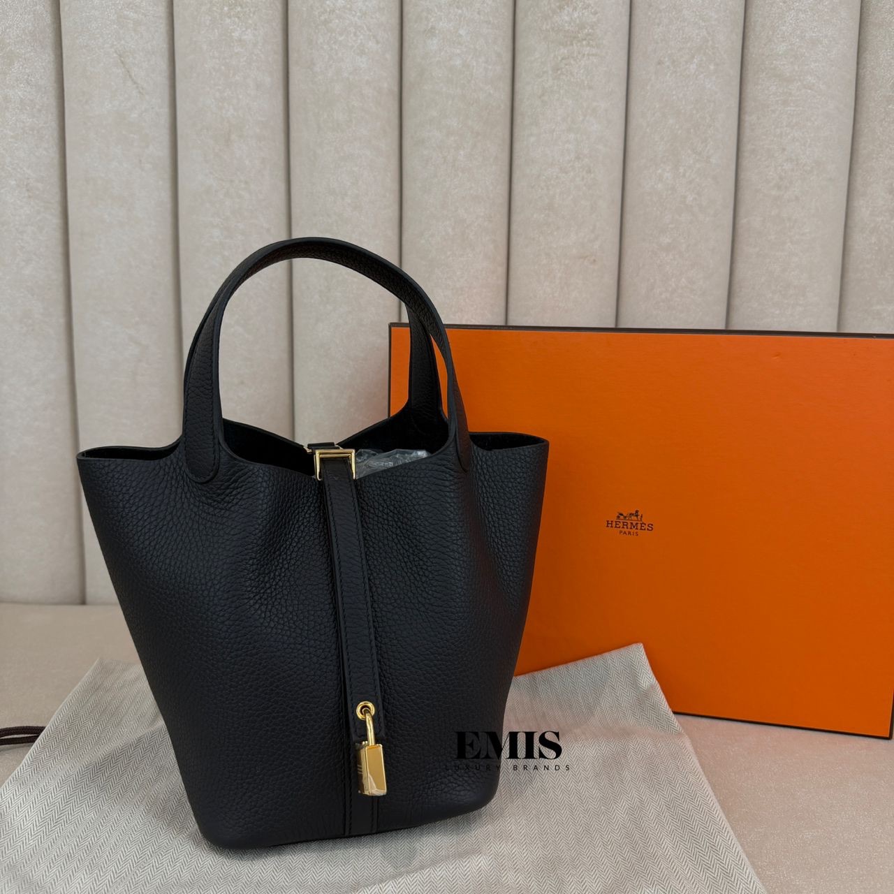 Hermes Picotin 18 Black- 全新名牌包包