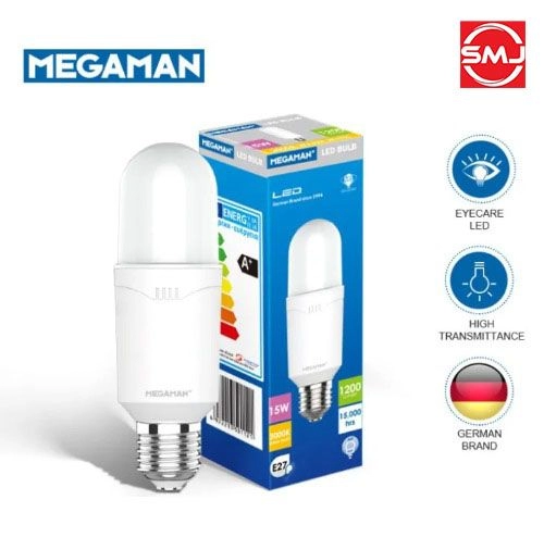 Megaman YTP45Z1 15W 6500k Cool Daylight E27 LED Stick Bulb 