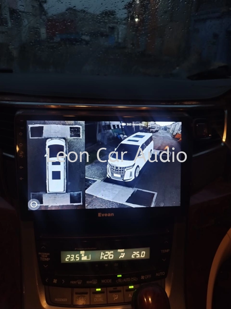 Toyota Vellfire Alphard anh20 OEM 10" fhd 2ram 32gb 8core DSP Wifi GPS USB 360 3D Panaromic DVR Player