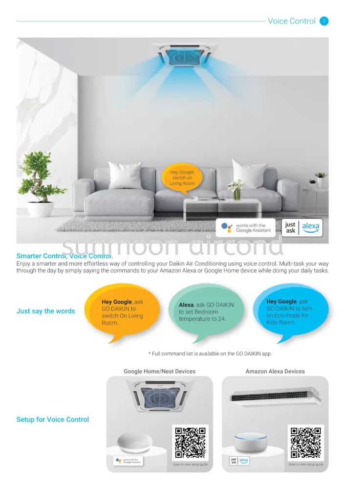 COMMERCIAL DAIKIN CEILING CASSETTE R32 STANDARD NON-INVERTER FFC/FCC-A SERIES WIFI (RAWANG)