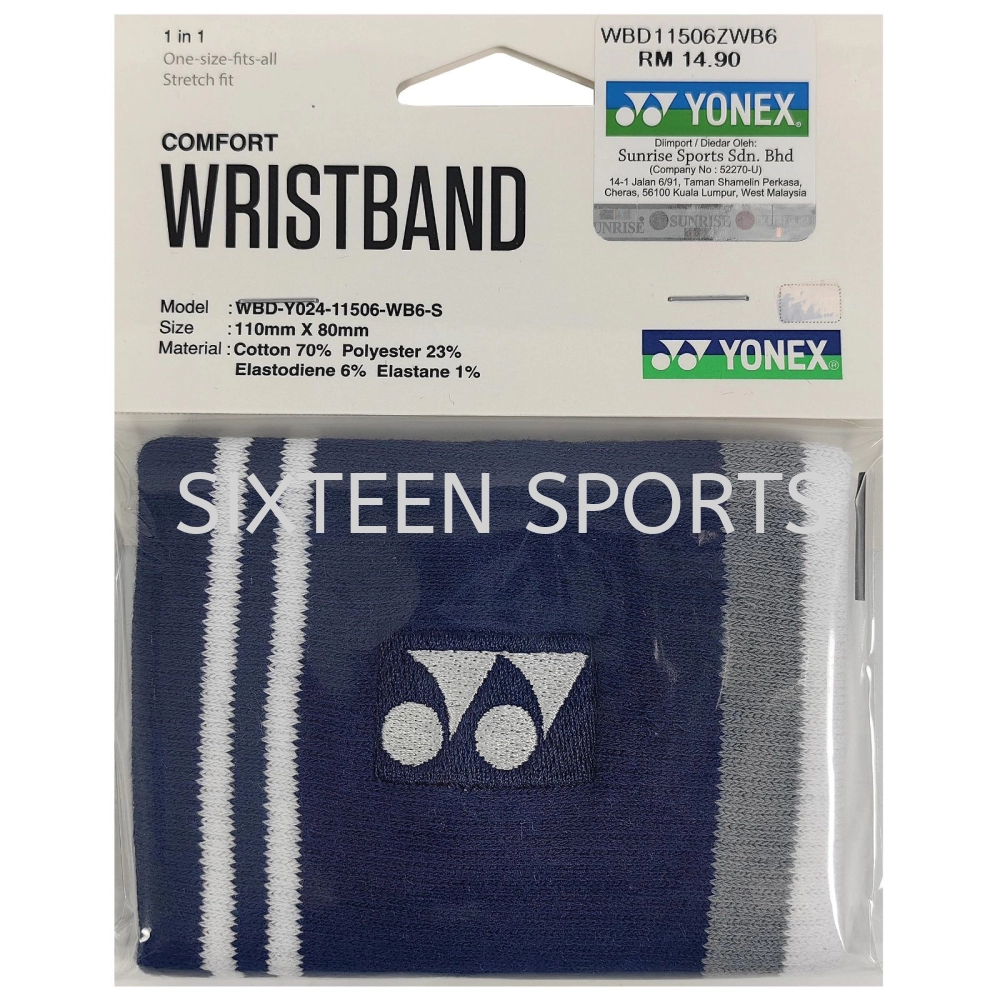  Yonex Wrist Band 11506 Navy Blue