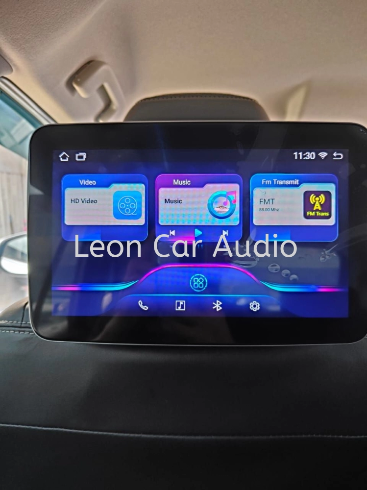 Toyota new innova oem 10.25" fhd android wifi usb mp5 youtube headrest led monitor