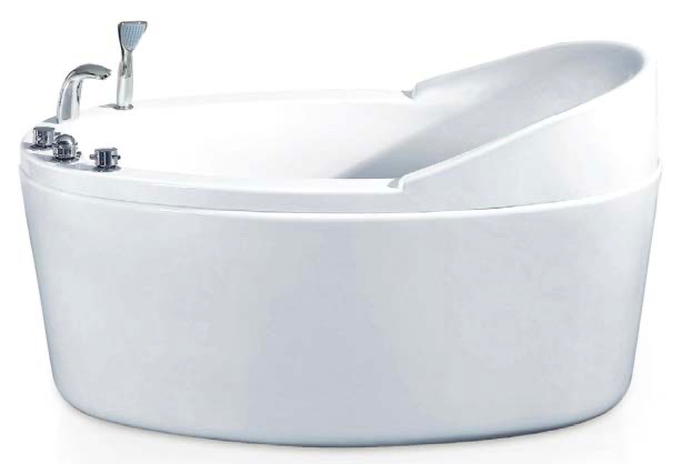 IT-VK-A108 Free Standing Acrylic Bathtub | Modern Elegant Freestanding Tub in Multiple Sizes (1200–1500mm) | Premium White Bathtub
