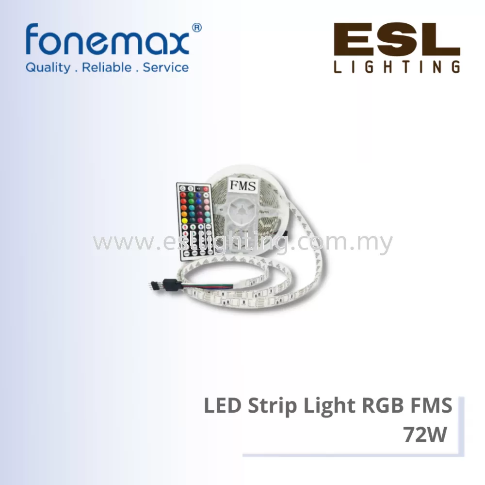 FONEMAX LED Strip Light RGB FMS 72W - 4001317 IP65