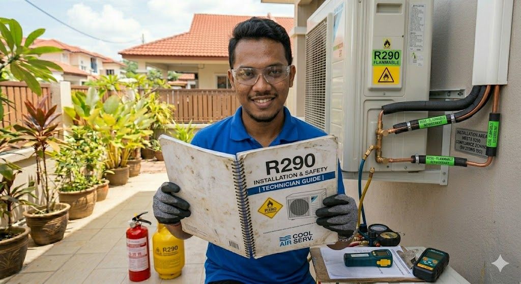 R290 installation technician guide