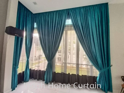 Bentong Homestay Resort Installation Curtain