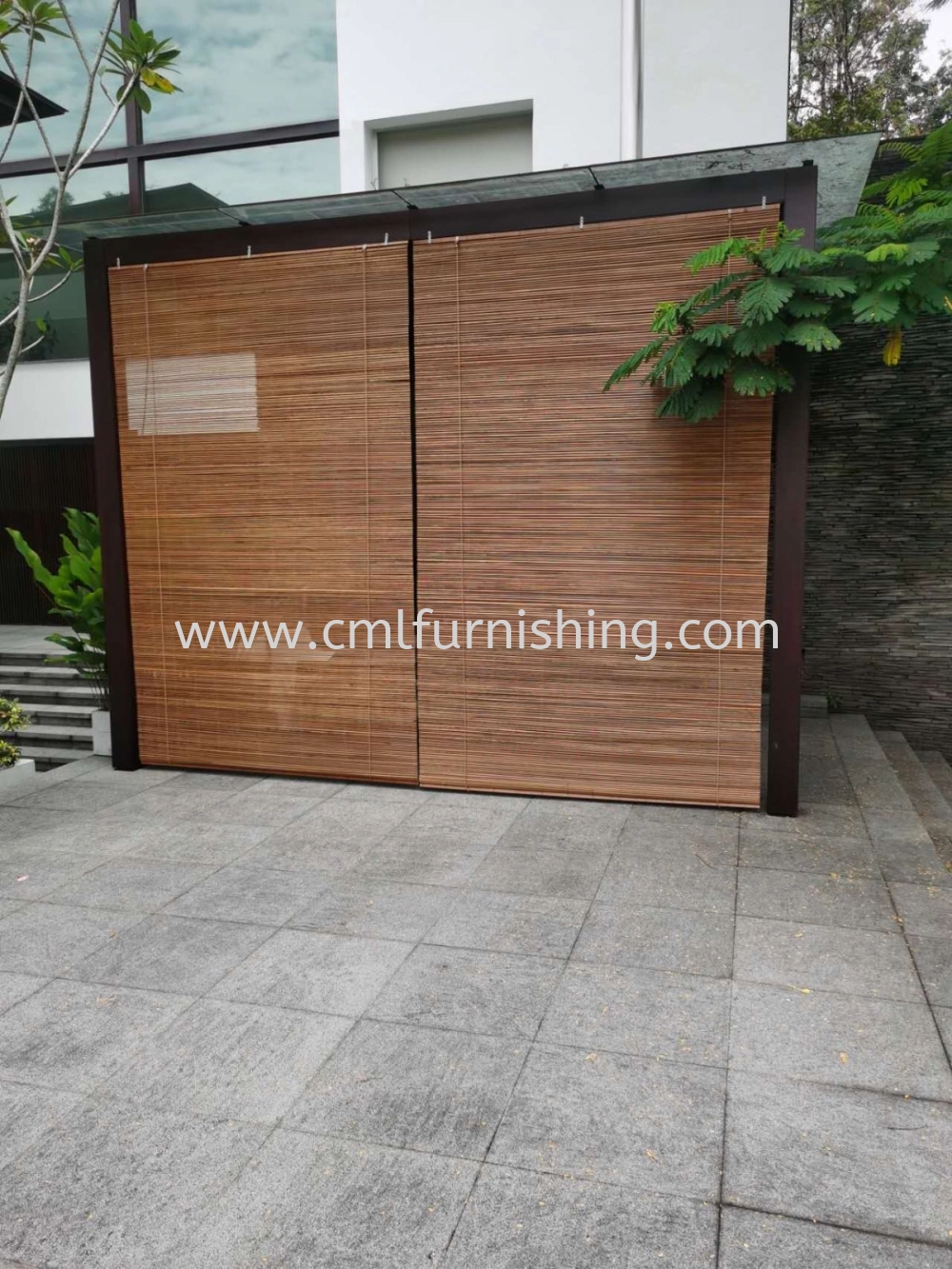 Outdoor Bamboo Blind