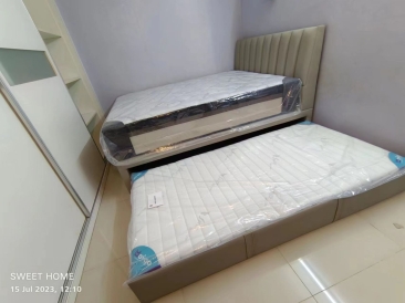 Pull Out Bed Queen Size | Anti Static Queen Size Mattress | Super Single Mattress | Best Pull Out Bed Price Penang | Bedroom Furniture Store