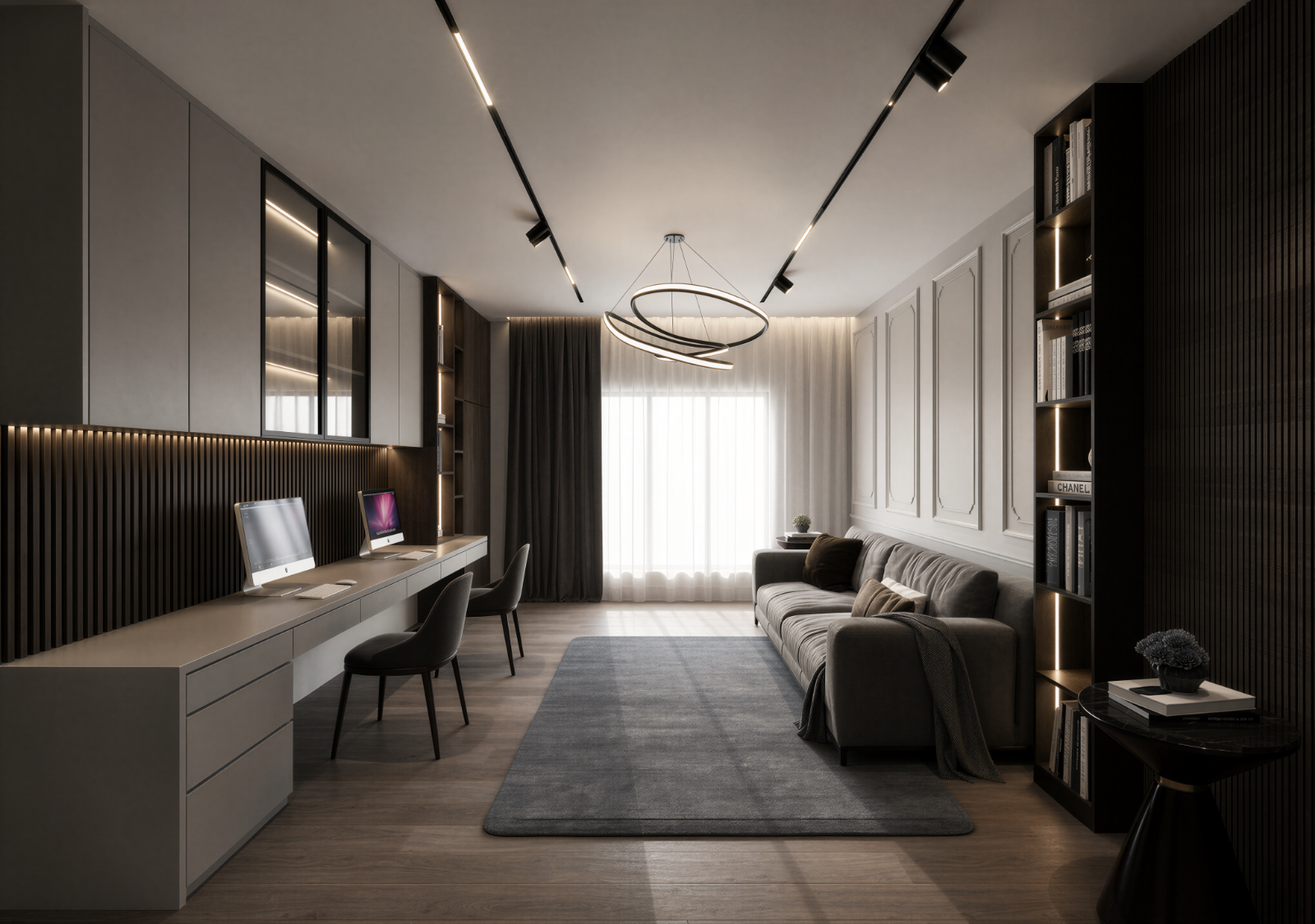 Study Area - Erica Residence @ Semi Detached | Interior Design in Selangor & KL Now