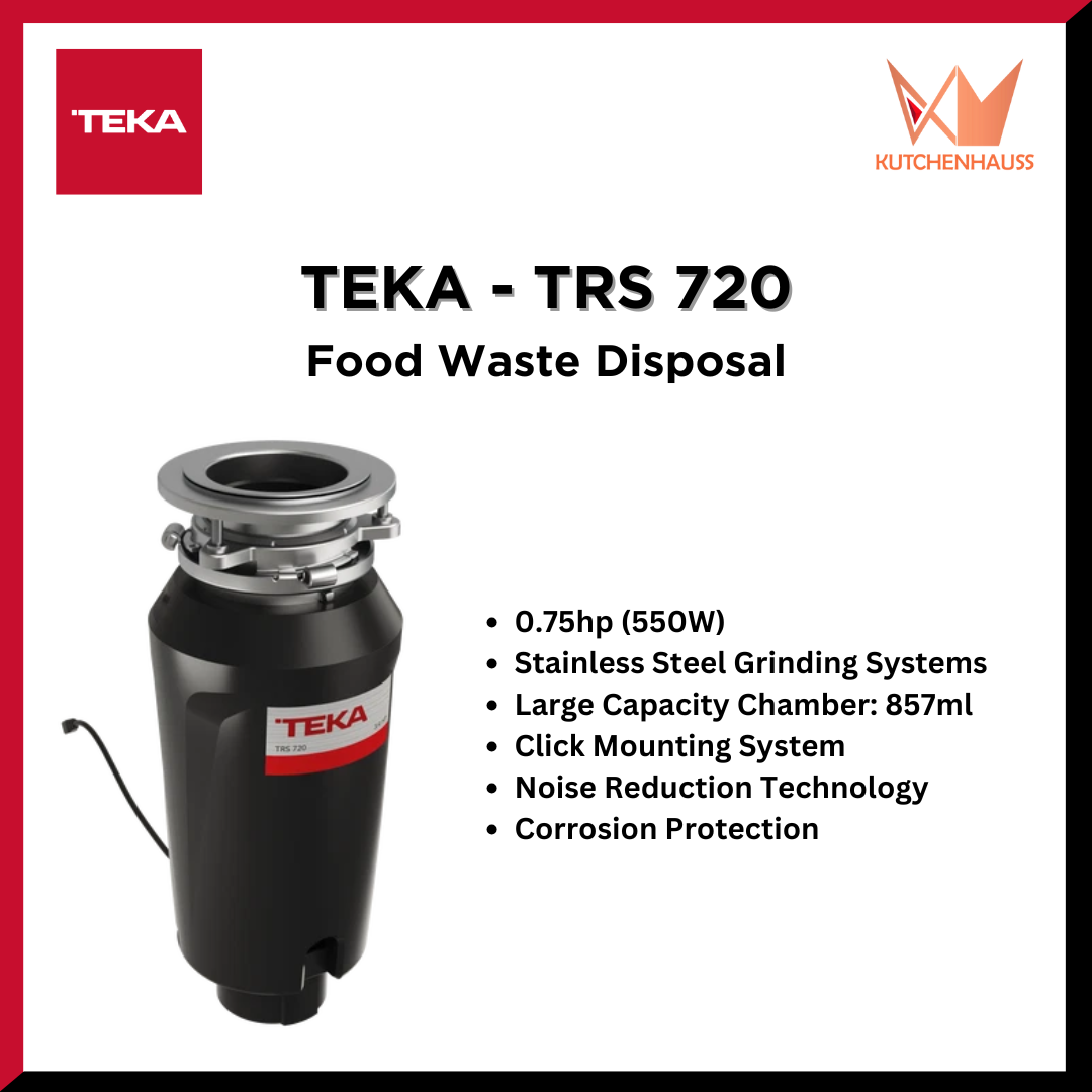 TEKA - Food Waste Disposal 0.75hp | TRS 720