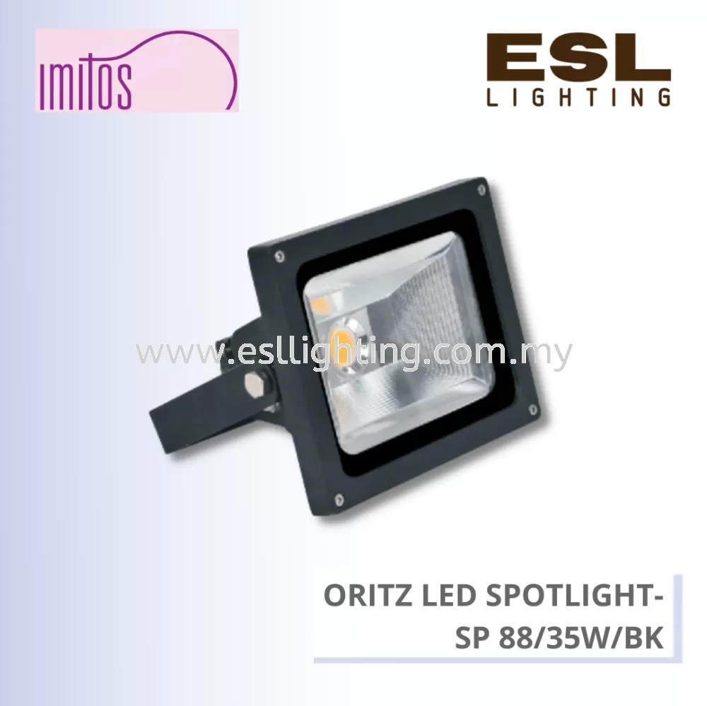 [DISCONTINUE] IMITOS ORITZ LED SPOTLIGHT 35W IP65 SP88/35W/BK 