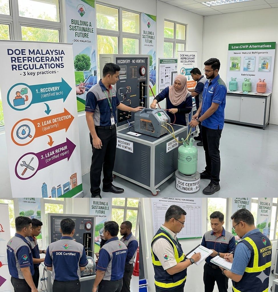 DOE refrigerant management regulations