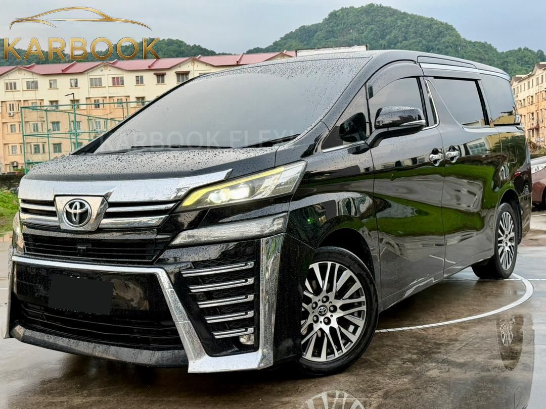 Toyota Vellfire 2.5L 2019 - Black
