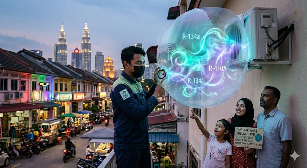 refrigerant handling venting restrictions Malaysia