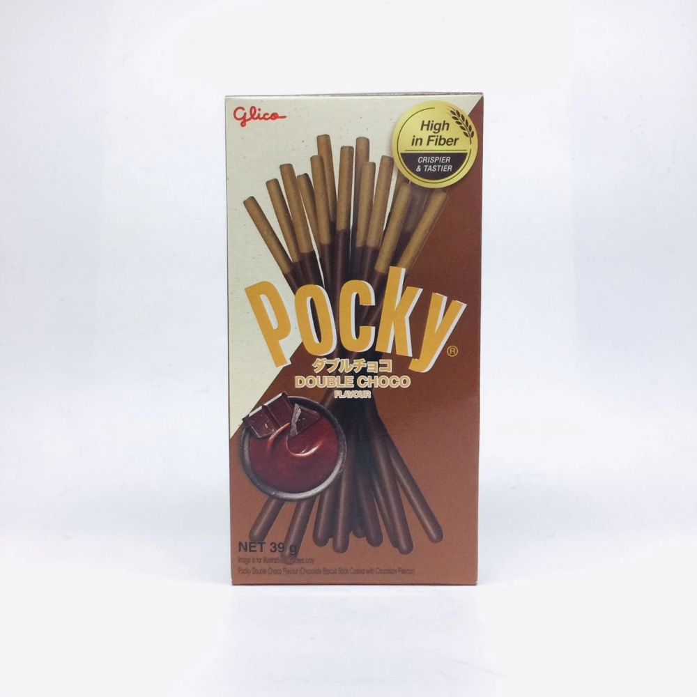 Glico Pocky Double Choco Flavour格力高百奇雙重巧克力棒39g