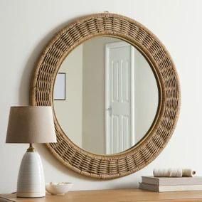 MIR 040 -  RATTAN MIRROR