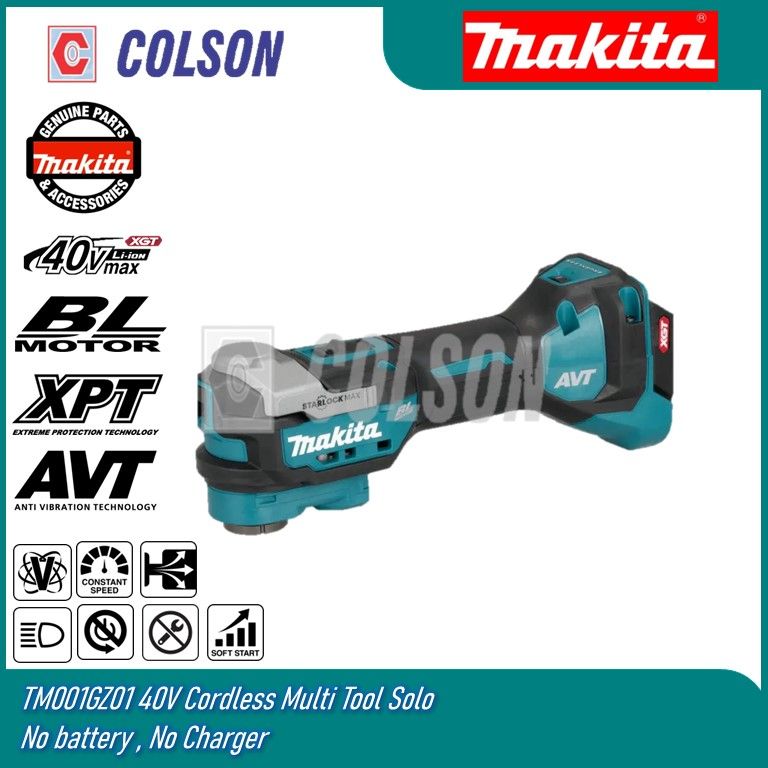 MAKITA TM001GZ01 40V Cordless Multi Tool Solo