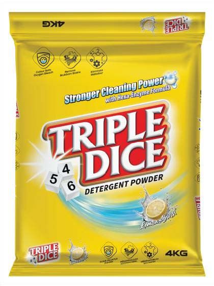 TRIPLE DICE POWDER LEMON BURST 4KG