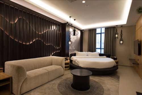 Hotel Zen Theme Room