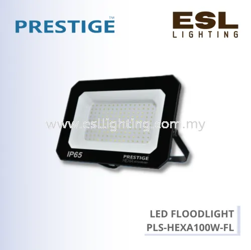 PRESTIGE HEXA LED FLOODLIGHT 100W - PLS-HEXA100W-FL IP65