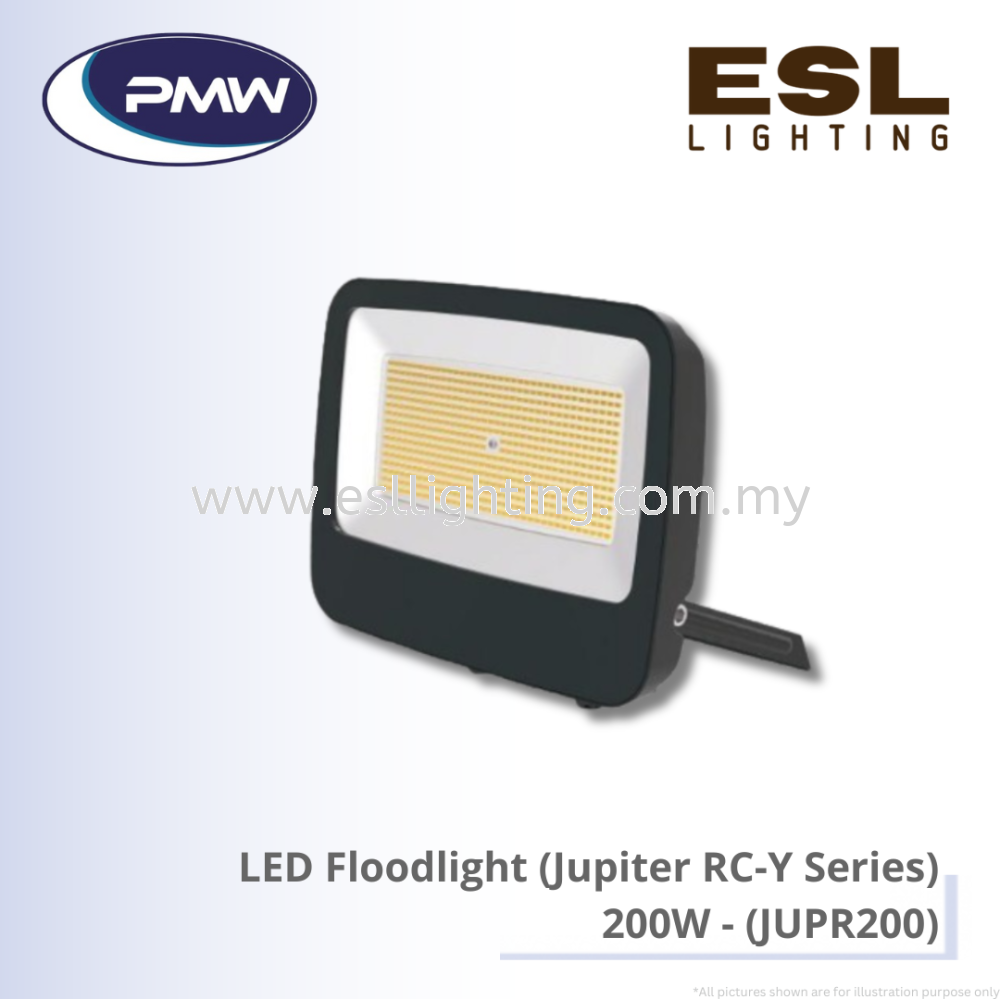 PMW LED Floodlight (Jupiter RC-Y Series) 200W - JUP200 IP66