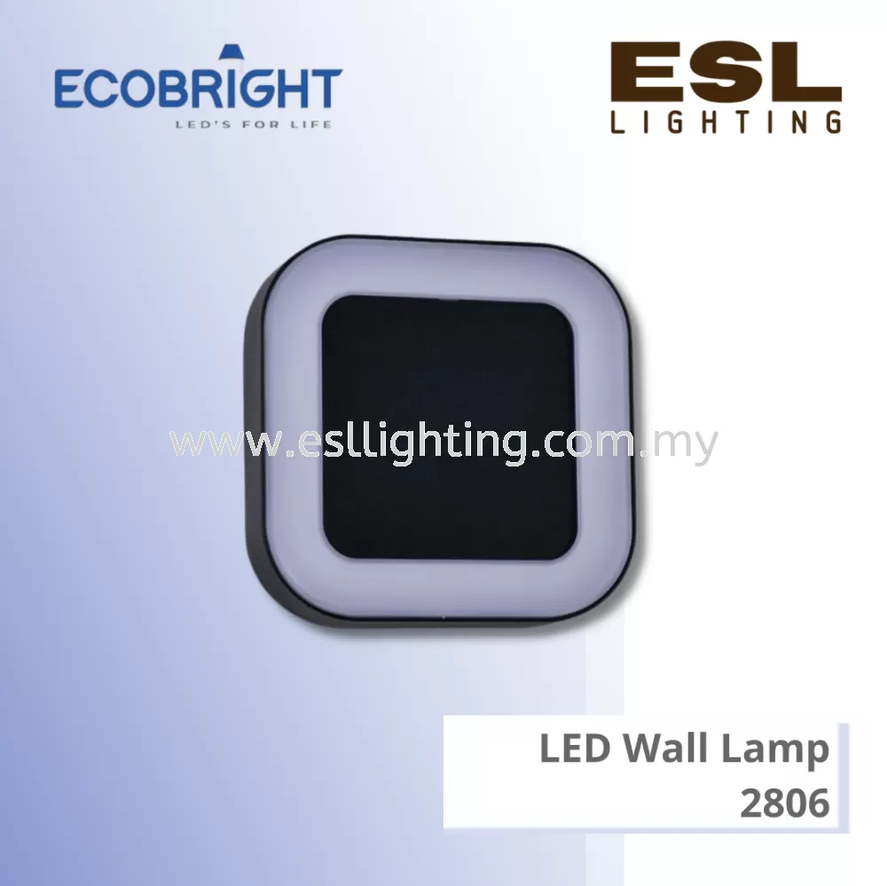 ECOBRIGHT LED Wall Lamp 12W - 2806 IP54