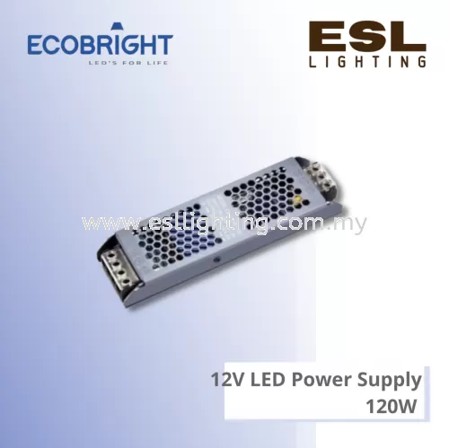 ECOBRIGHT 12V LED Power Supply 120W - EB-PSS-120-12