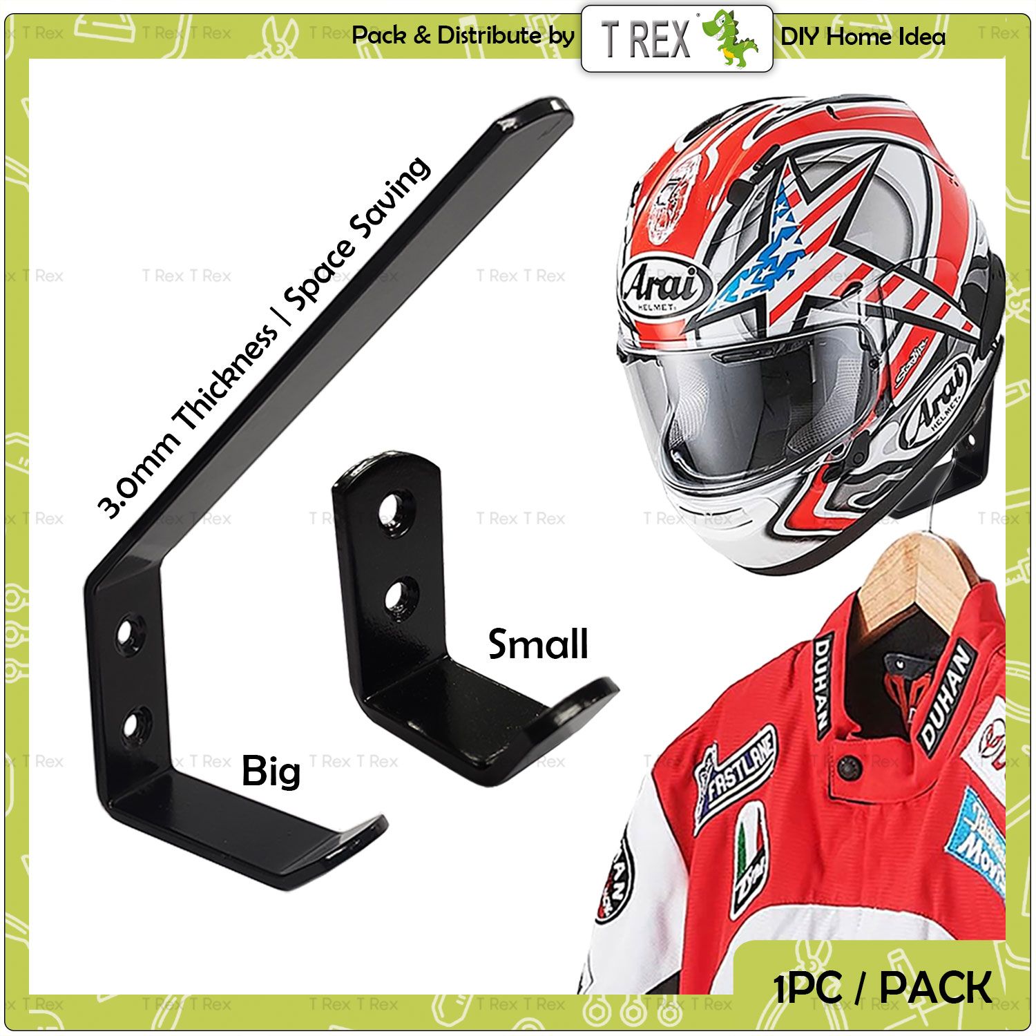 T Rex Wall Mount J Holder
