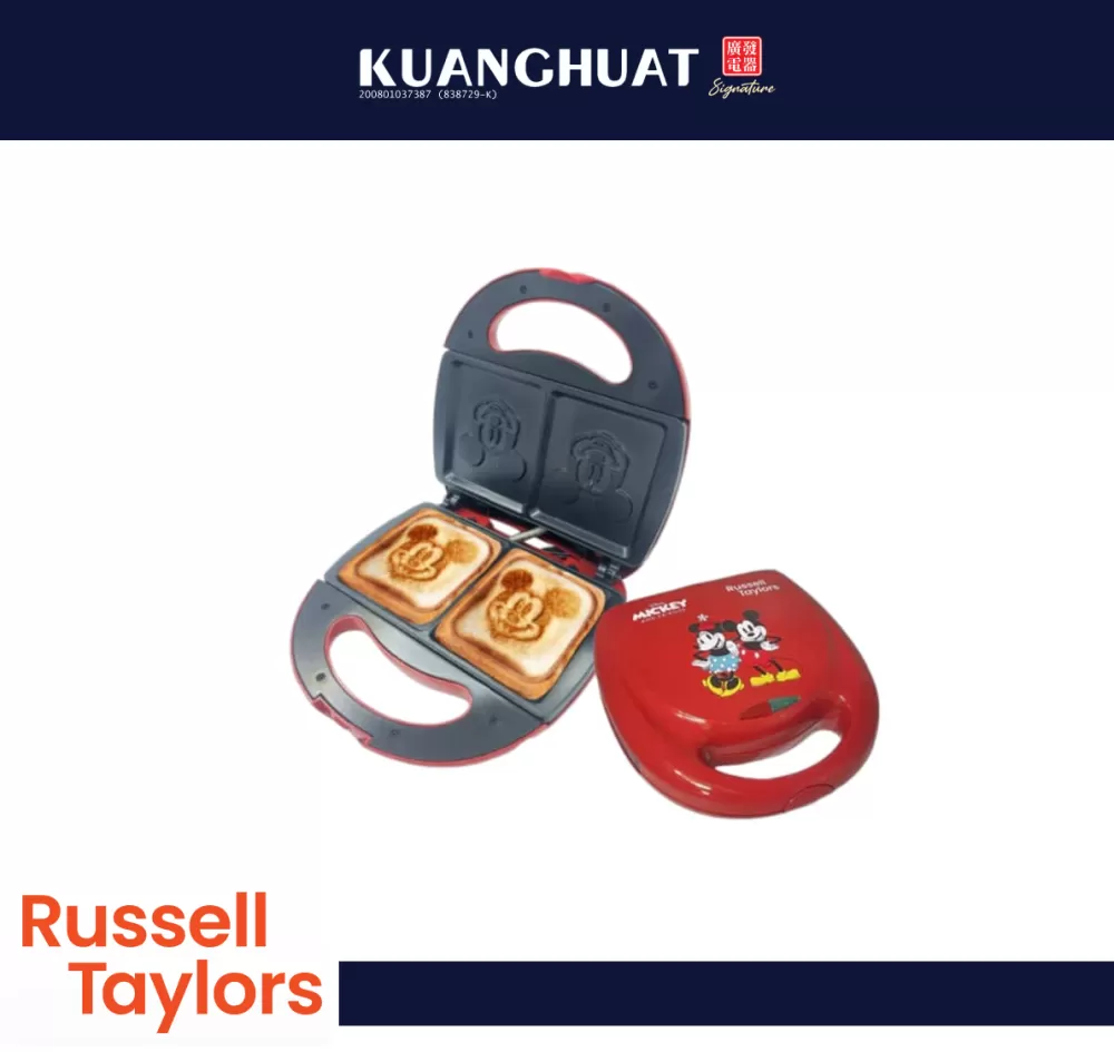 RUSSELL TAYLORS Disney Mickey And Friends Sandwich Maker (750W) D7