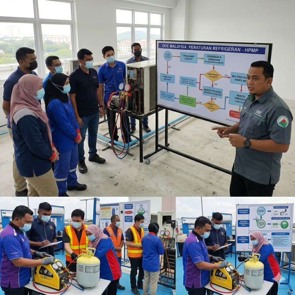 refrigerant recycling training course Malaysia