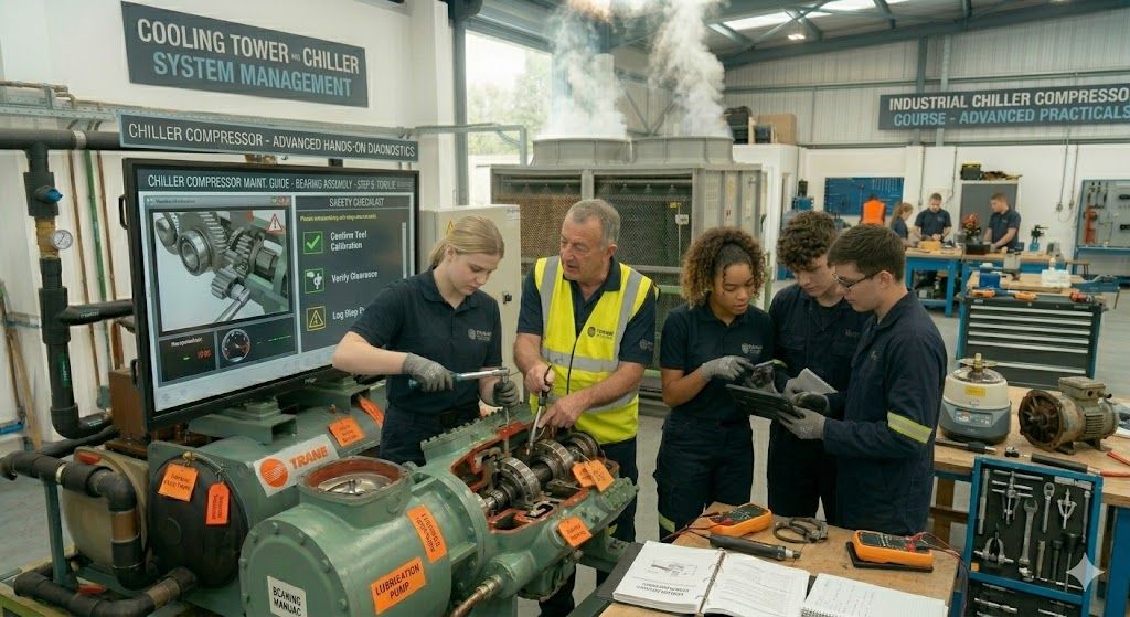 Chiller compressor maintenance training