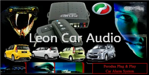 Perodua Myvi Viva Alza Plug and Play Full Set Car Alarm System