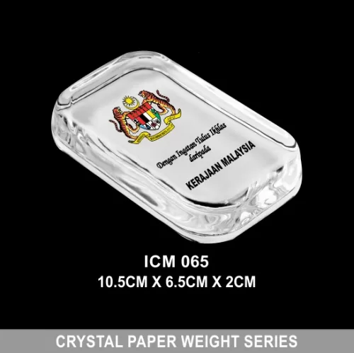 Crystal Paper Weight - ICM 065