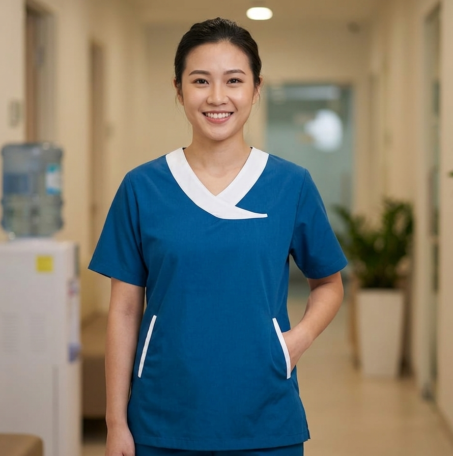 Custom Medical Scrub Uniform | Premium Nurse & Doctor Scrubs | Comfortable Clinic, Hospital & Healthcare Apparel