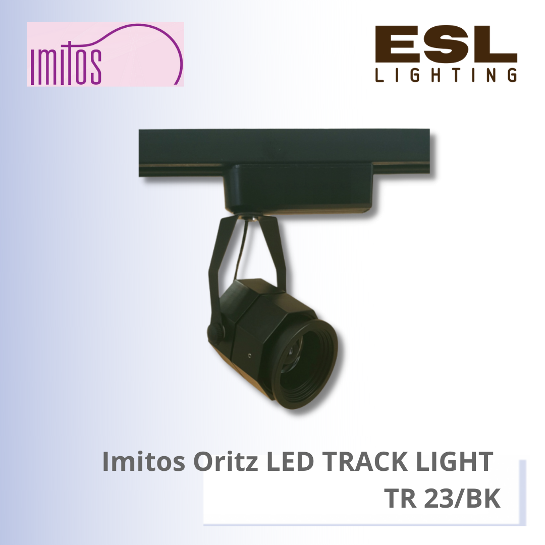 IMITOS Oritz LED TRACK LIGHT 9W - TR 23/BK