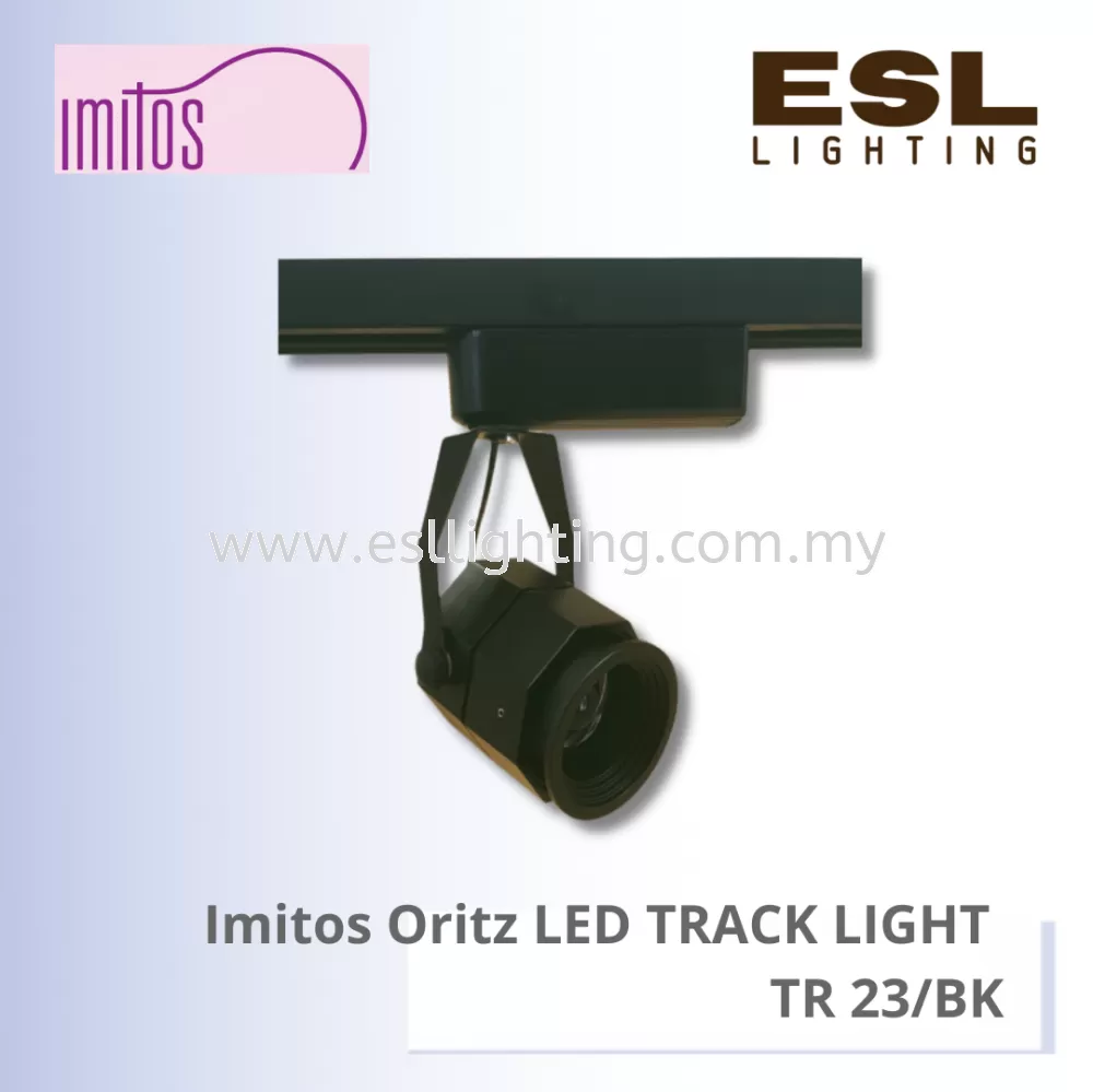 IMITOS Oritz LED TRACK LIGHT 9W - TR 23/BK