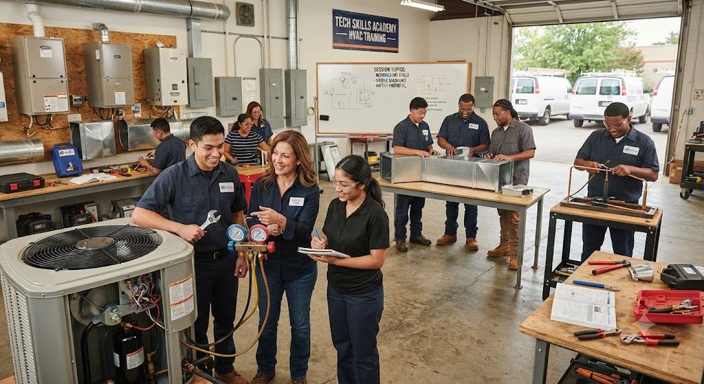 HVAC installation and maintenance training course