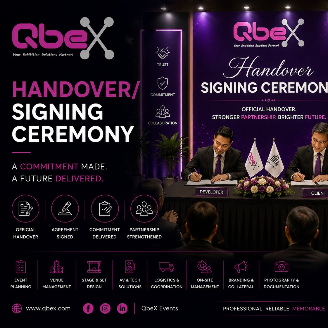 Hand Over/Signing Ceremony