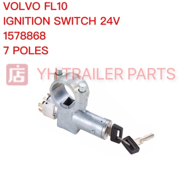 IGNITION SWITCH 24V 7 POLES