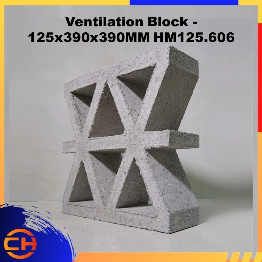 Ventilation Block - 125x390x390MM HM125.606