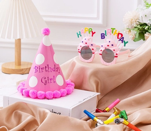 20cm Hat Birthday Girl (HAT-BG)