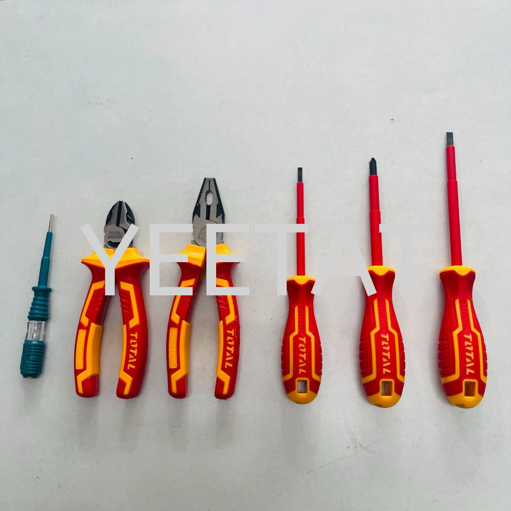 [ TOTAL ] THKIST3062 6 Pcs Insulated Hand Tools Set