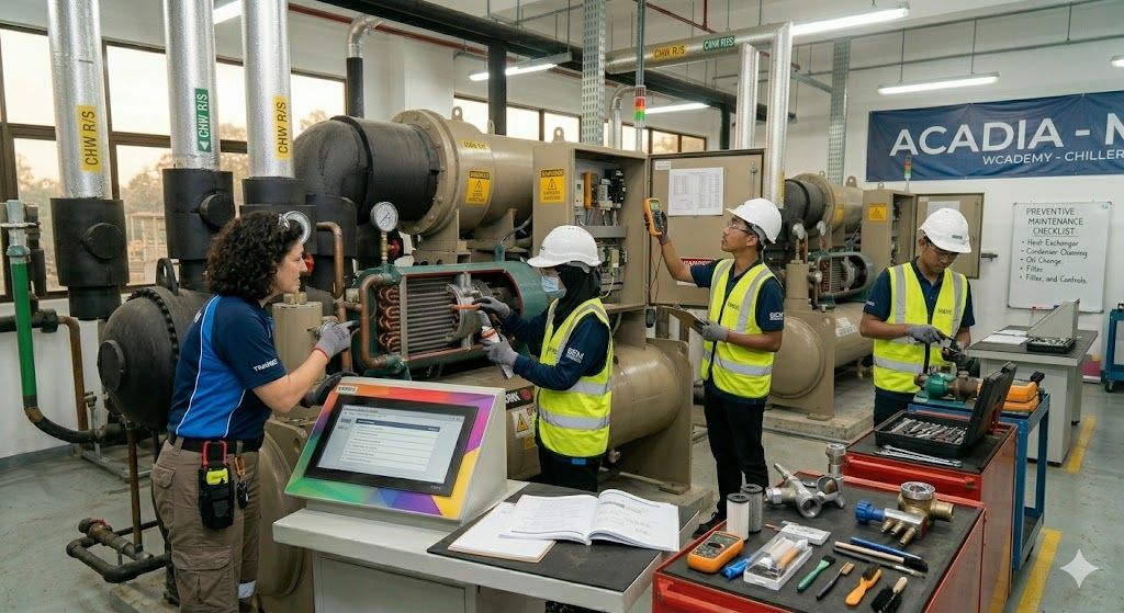 Building service chiller preventive maintenance course