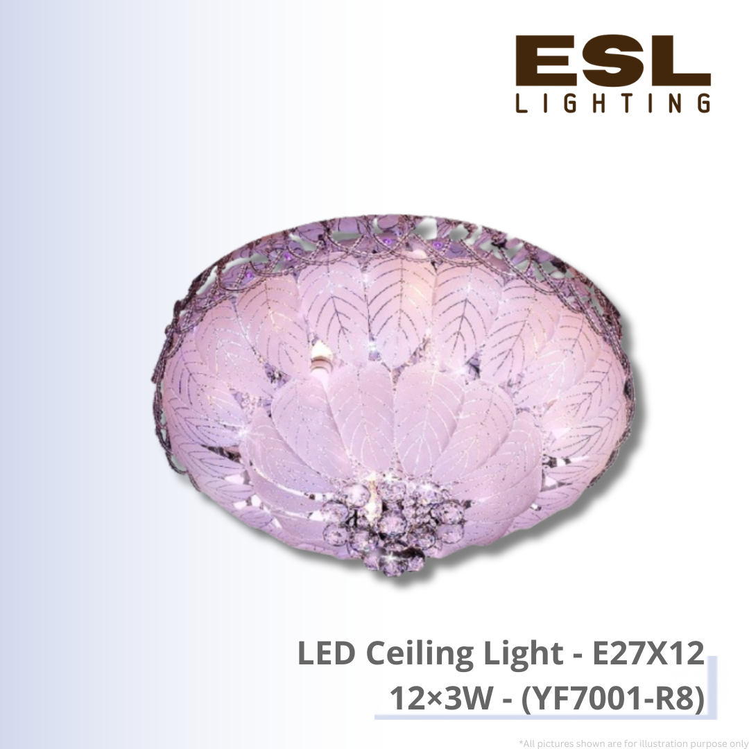 LED Ceiling Light 12×3W E27X12 - YF7001-R8
