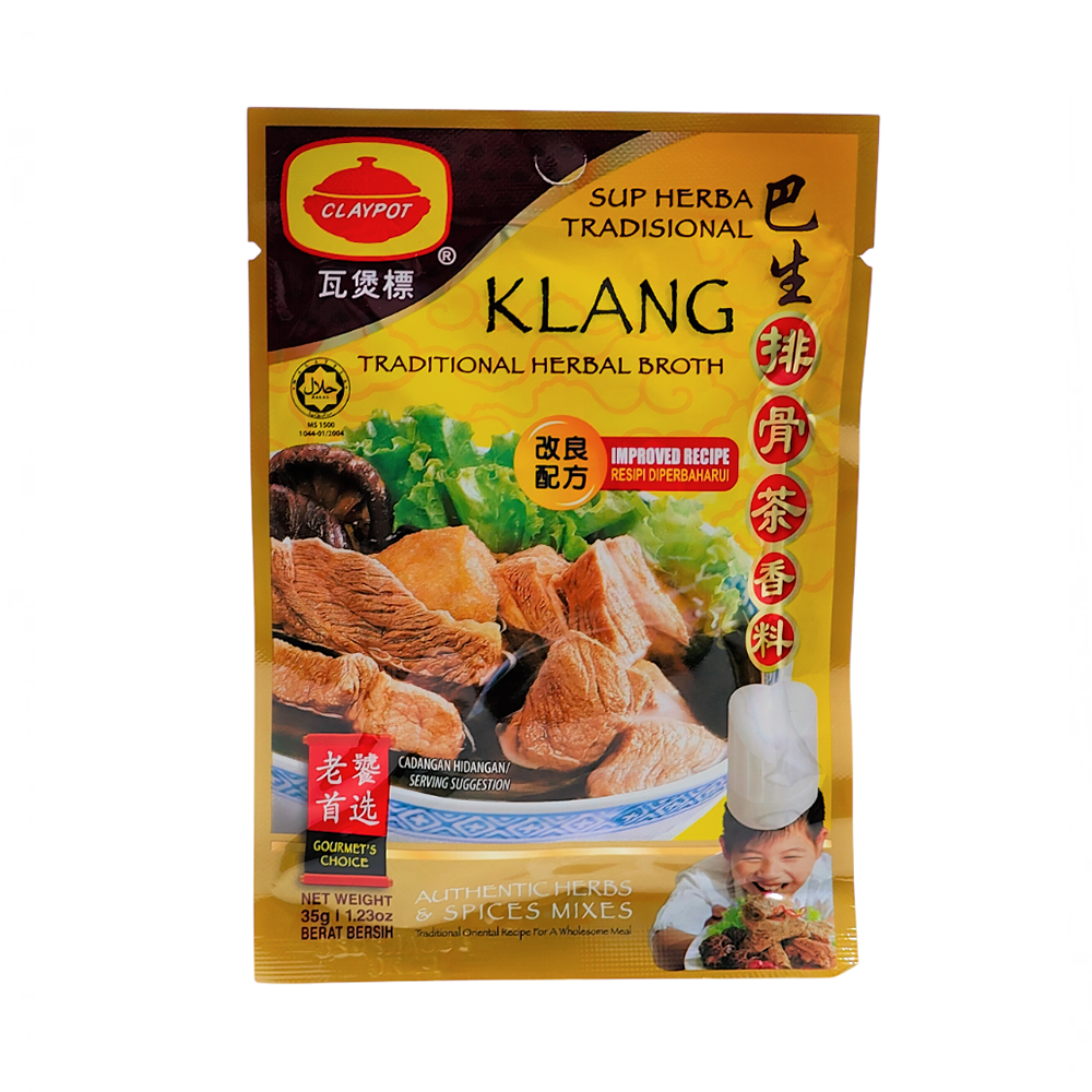 Claypot Sup Herba Tradisional Klang / Klang Traditional Herbal Broth 35g